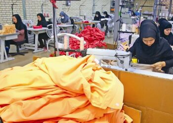 خزان تولید پوشاک در ایران