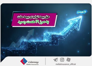 حق بیمه تولیدی بیمه ملت به مرز 19 همت رسید
