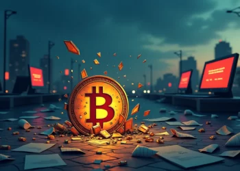 ریزش بیت‌کوین 1