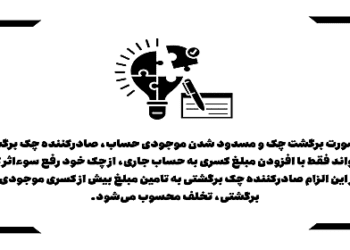 رفع سوء اثر چک برگشتی تنها با مسدودی مبلغ چک