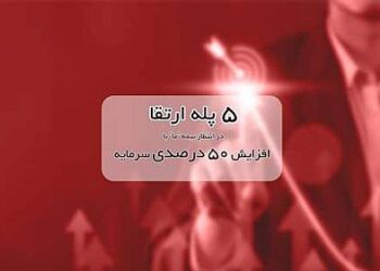 5 پله ارتقا در انتظار بیمه ما با افزایش 50 درصدی سرمایه