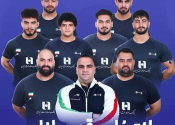 بانک صادرات ایران، در کنار قهرمانان وزنه‌برداری کشور در مسابقات جهانی ۲۰۲۵ نروژ