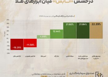 تغییر آرایش سرمایهها در بهمن ۱۴۰۴؛ درخشش «تابش» میان ابزارهای طلا